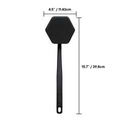 TOOLETRIES brosse-dos silicone brins profonds pour exfolier en profondeur