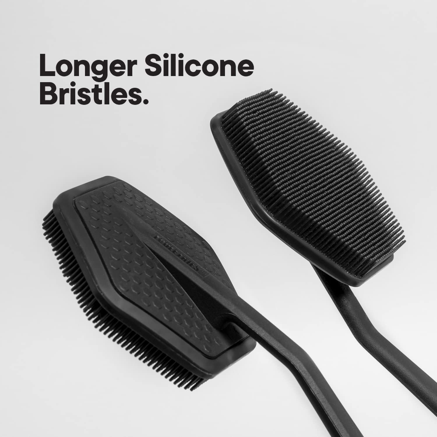 TOOLETRIES brosse dos silicone durabilite élevée et poils profonds