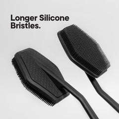 TOOLETRIES brosse dos silicone durabilite élevée et poils profonds