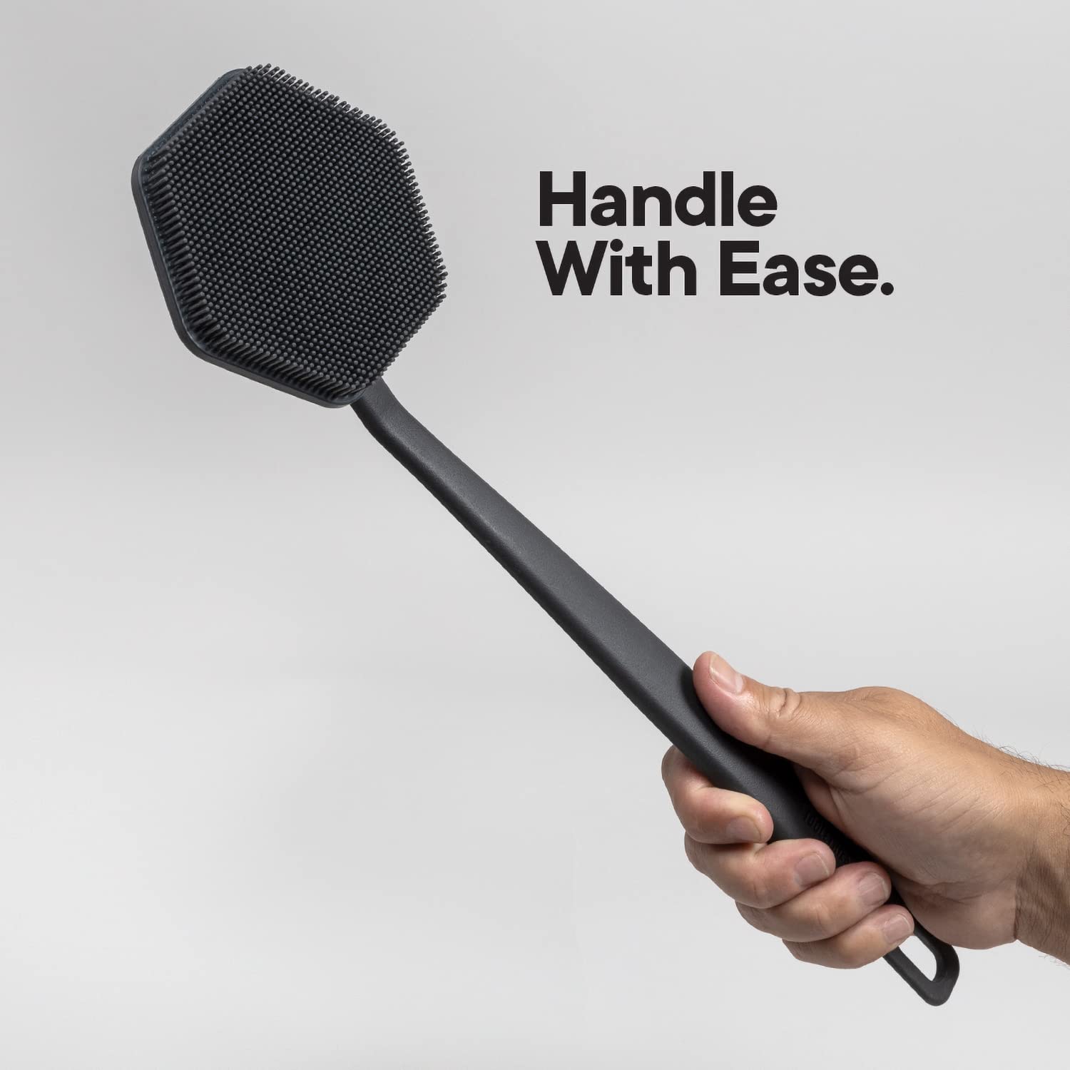 TOOLETRIES brosse-dos silicone pratique au quotidien pour homme