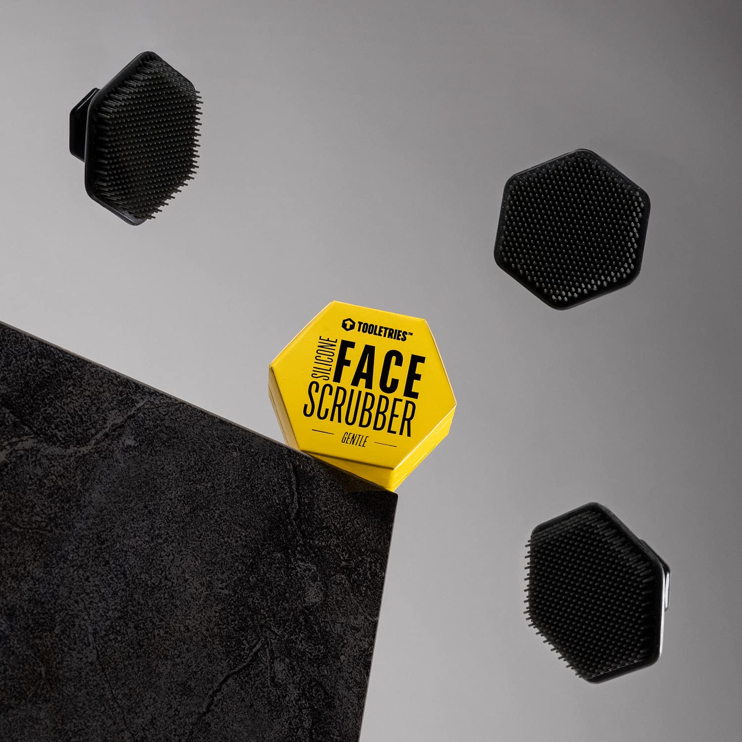 TOOLETRIES brosse visage charbon: design durable et nettoyage en profondeur