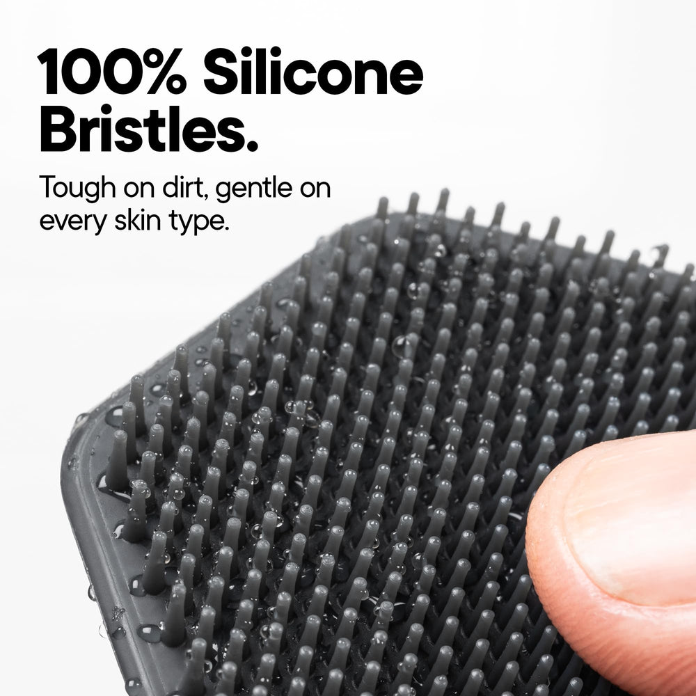 TOOLETRIES brosse visage homme silicone massage doux: rituel douche revitalisant