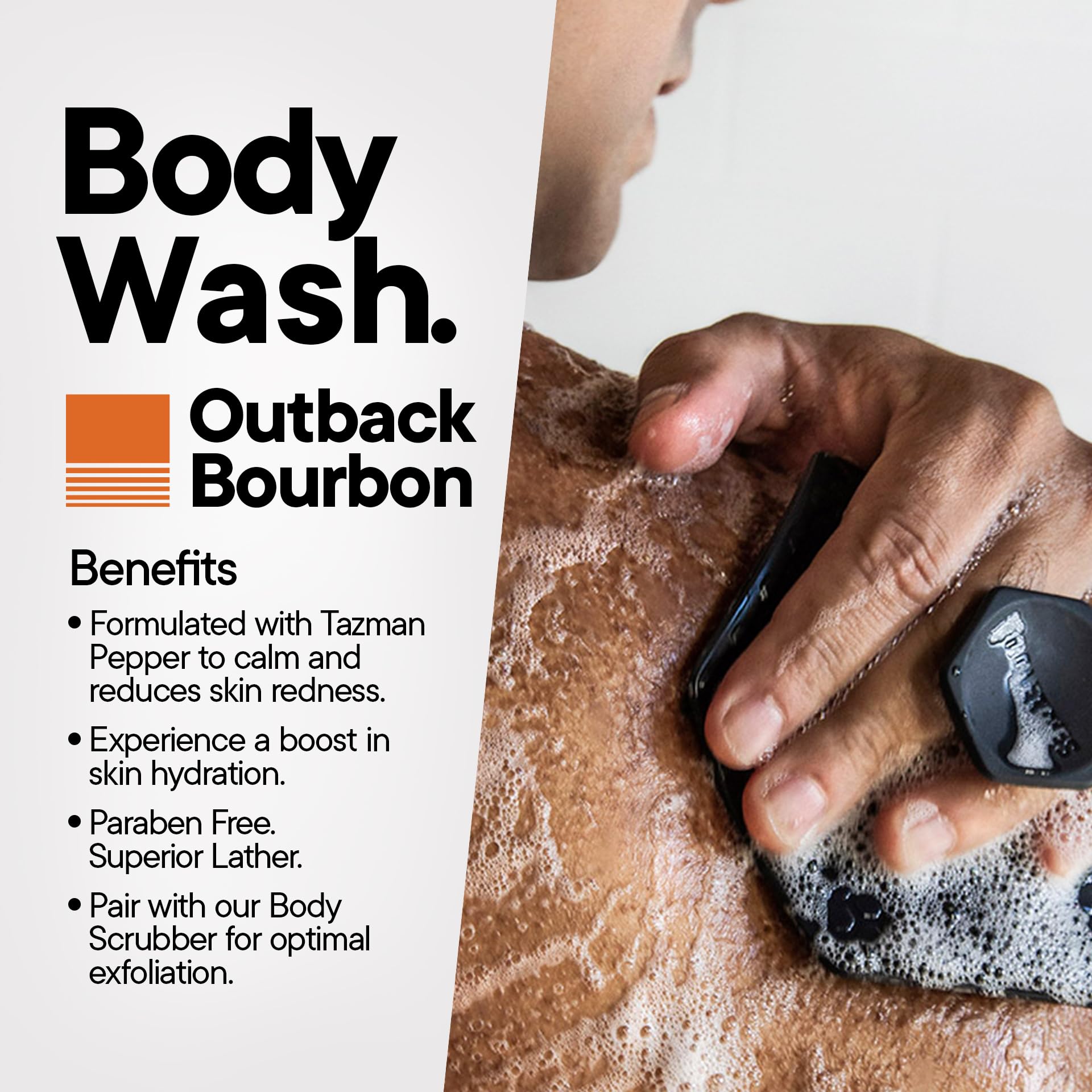 Extraits Tasman pepper pour peau tonifiée et confort après la douche.