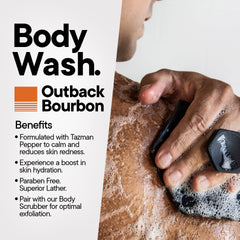 Extraits Tasman pepper pour peau tonifiée et confort après la douche.