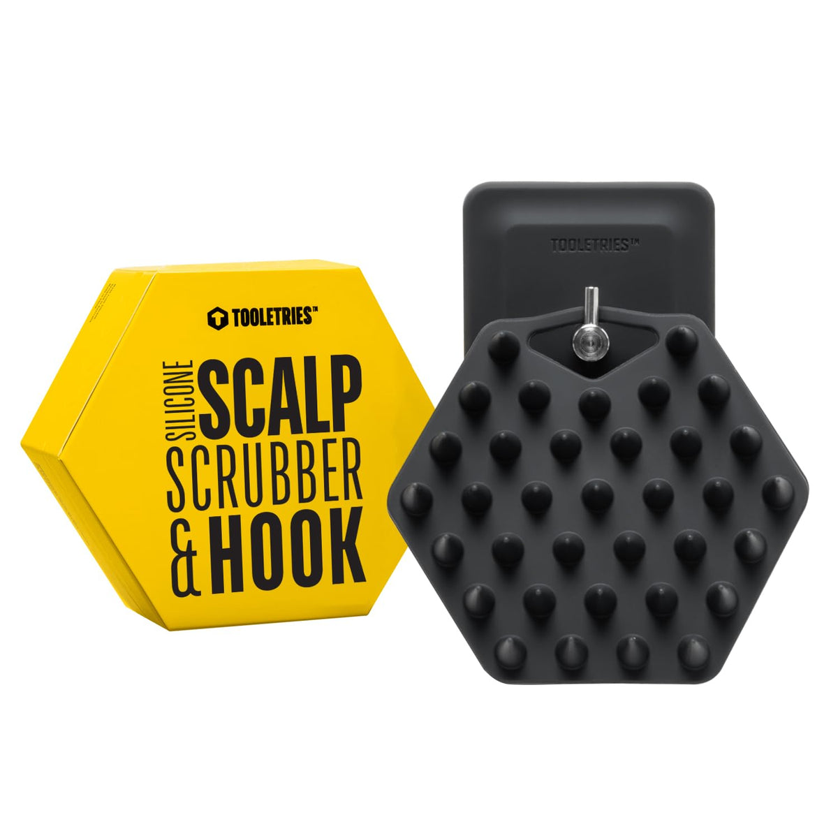 TOOLETRIES gant-exfoliant-cuir-chevelu-silicone pour exfolier en douceur.