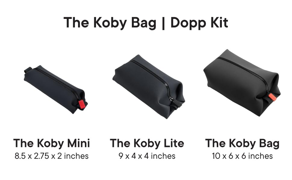 TOOLETRIES Koby Lite, démonstration d’utilisation en voyage, prêt pour les essentiels.