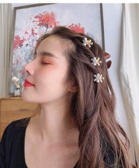 Toolzeen barrettes cheveux dorée prise ferme pour garder les mèches.