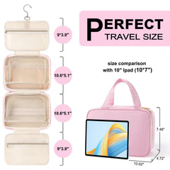 TOPEAST ouverture complète et compartiments transparents facilitent l'organisation des produits.