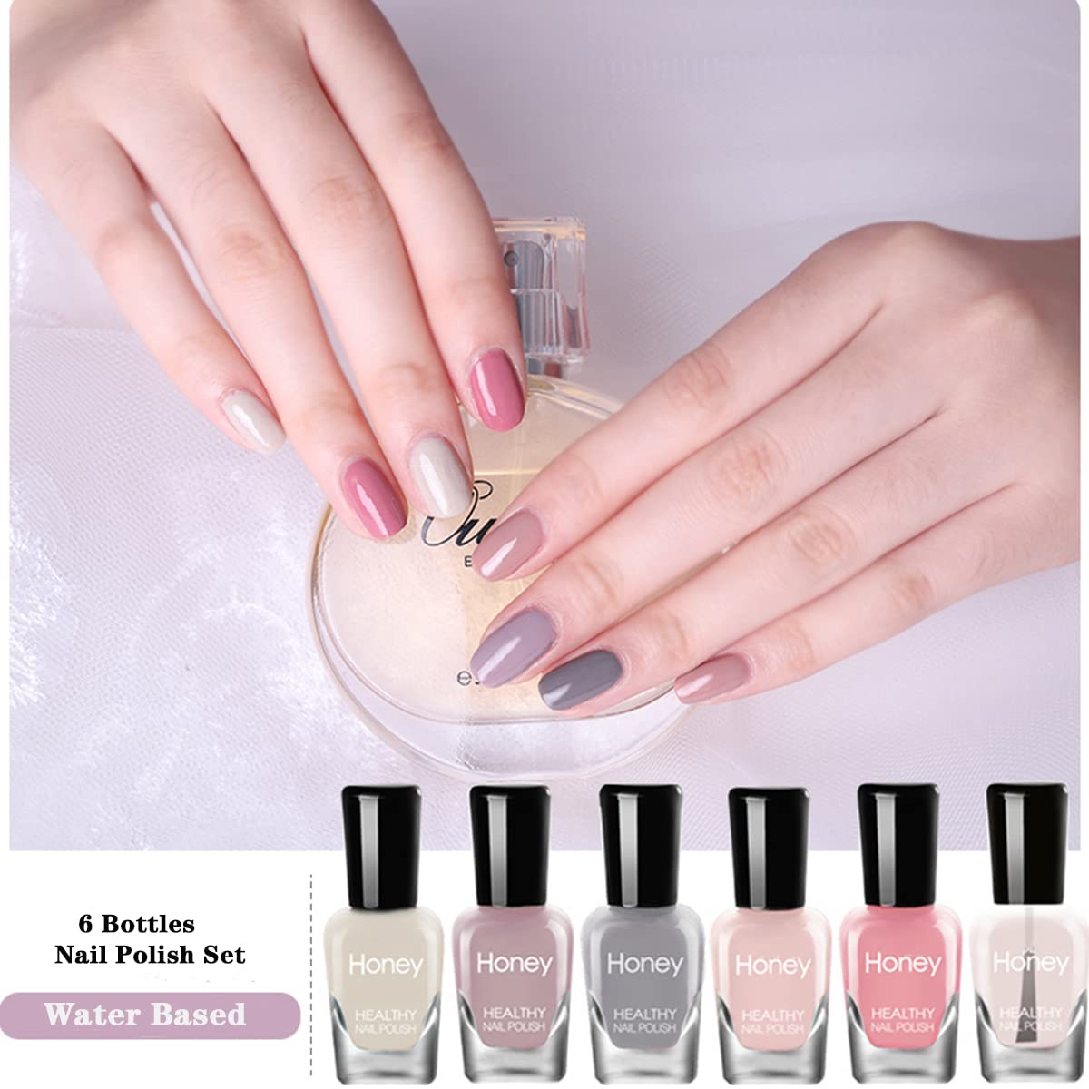 Tophany Vernis base eau retrait facile, décollement sans effort.