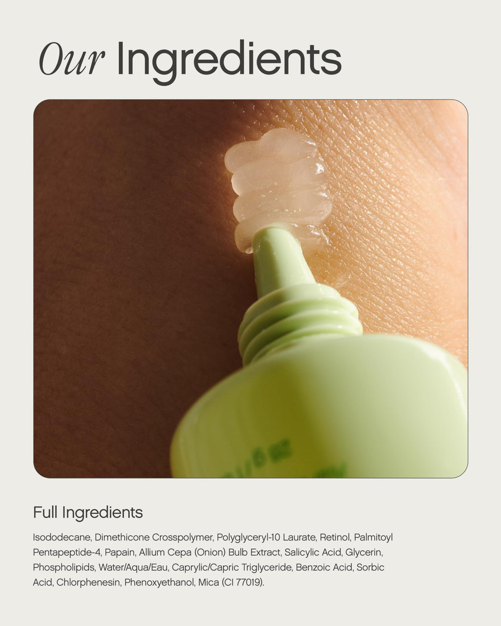 Topicals Sealed Primer: emballage vegan sans cruauté.