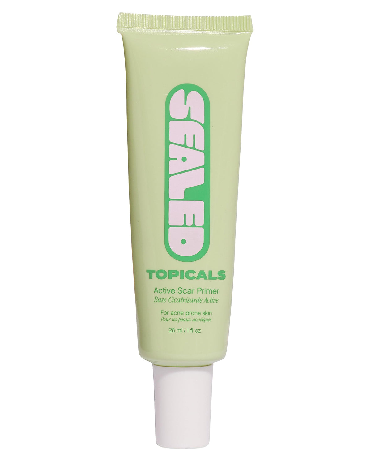 Topicals Sealed Primer: texture peau lisse prête au maquillage.