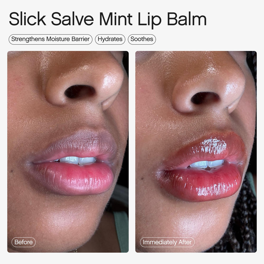 Topicals Slick Salve rafraichissant-menthe : sensation fraîche et hydratation.