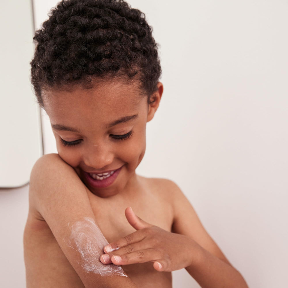 Utilisation adaptée pour bébé et enfant avec le baume Topicrem.