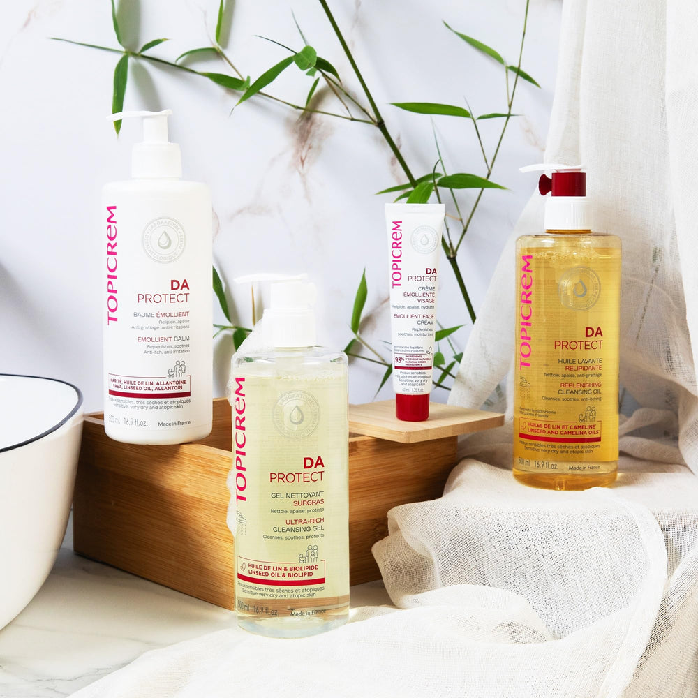 Test dermatologique et pédiatrique démontrant sécurité et tolérance.