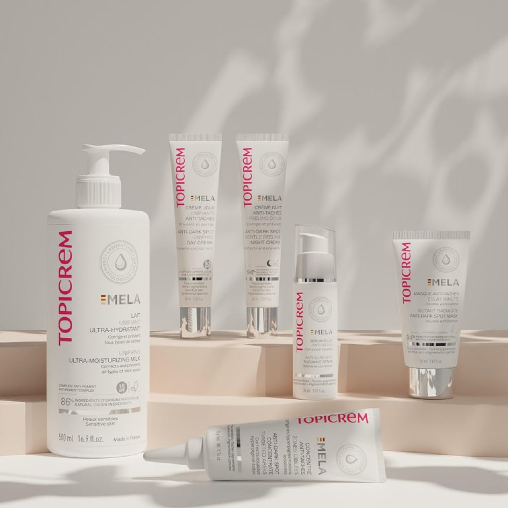 Complexe MELA avec algue et niacinamide pour l’unification du teint