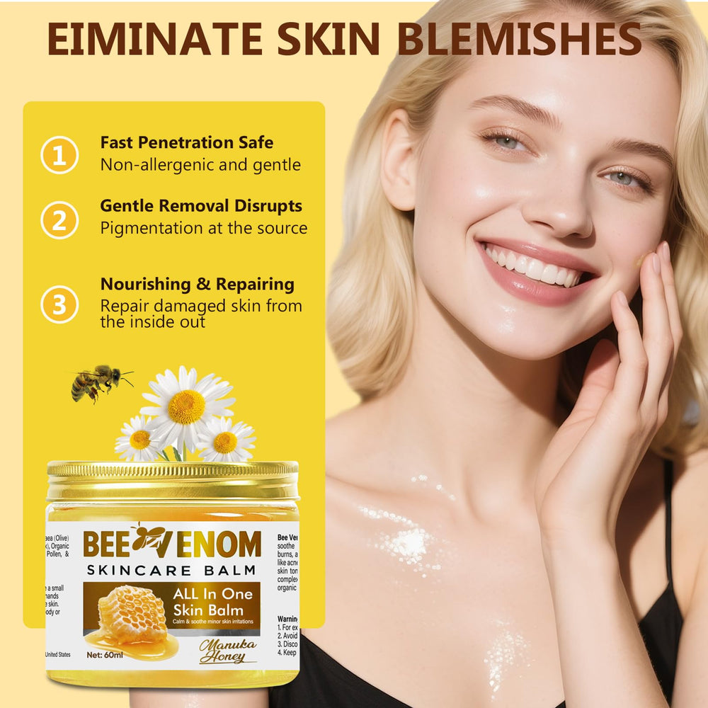 Topicy Bee Venom Cream compact packaging fits gym bag and travel