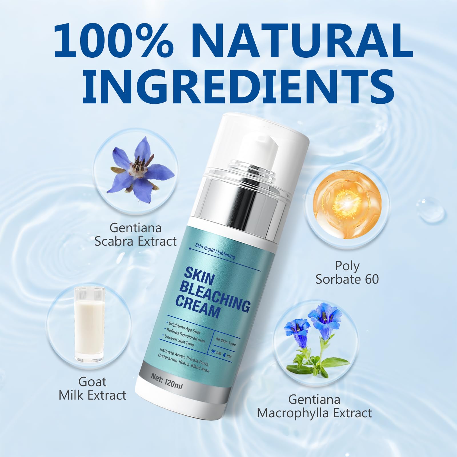 Topicy crème éclaircissante éclat naturel et peau lumineuse