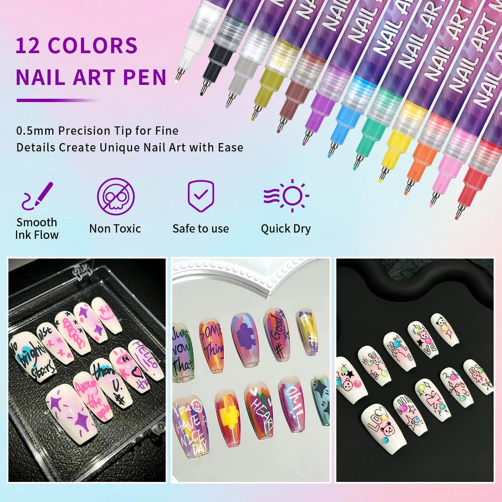 Torbers accessoires stickers pochoirs pour ongles facilitant les motifs.