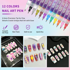 Torbers accessoires stickers pochoirs pour ongles facilitant les motifs.