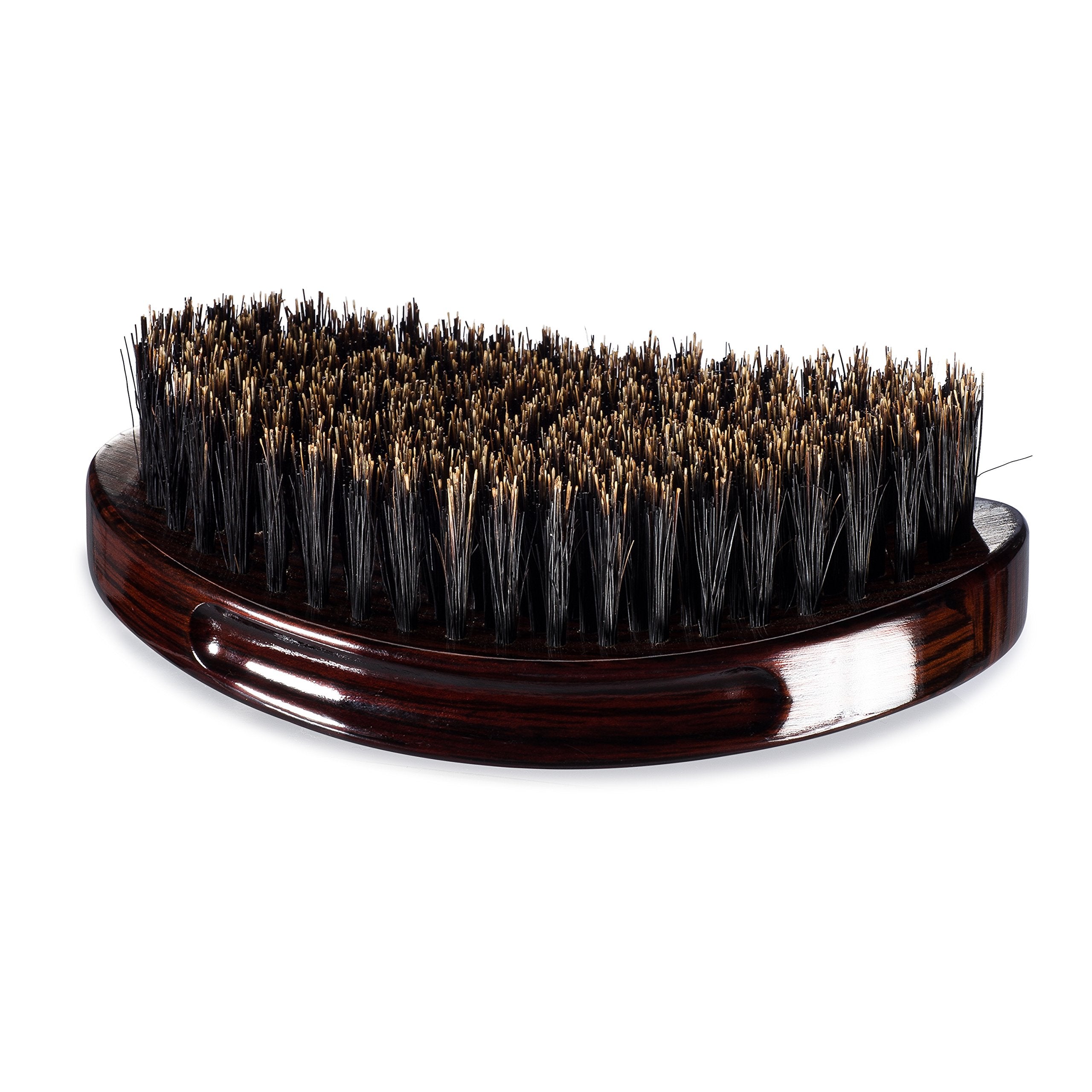 Torino Pro Wave Palm Brush #730 - finition laquée brillante pour durabilité