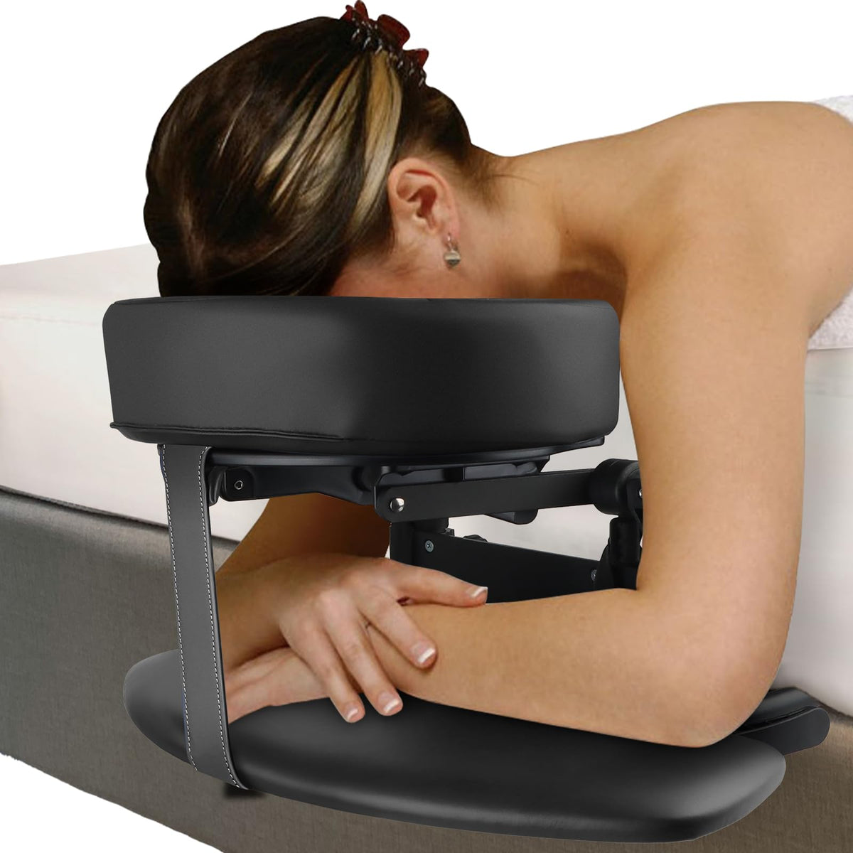 TOROKOM repose-tête visage réglable – ensemble polyvalent pour lit ou table de massage
