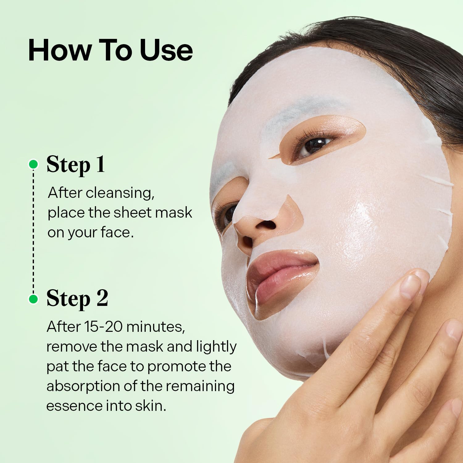 Torriden Balanceful Cica masque visage — sans parfum et sans colorants.