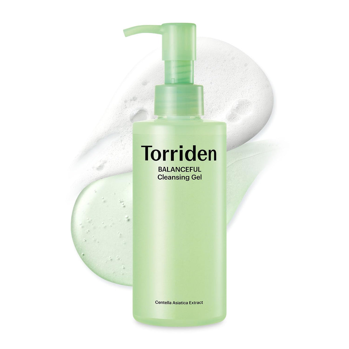 Torriden Balanceful: bouteille de gel nettoyant doux apaisant pour peau sensible.