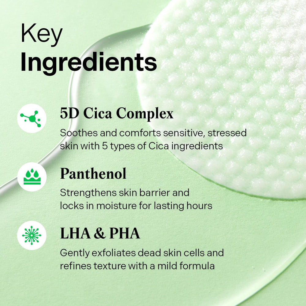 Torriden Balanceful Toner Pad – exfoliation LHA et PHA, peau plus lisse et contrôlante.