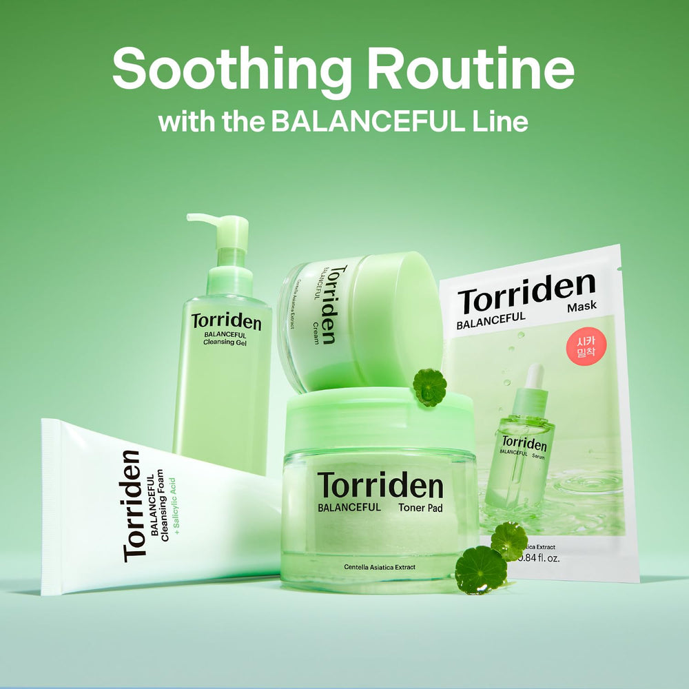 Torriden Balanceful: utilisation quotidienne facile pour nettoyer et revitaliser la peau.
