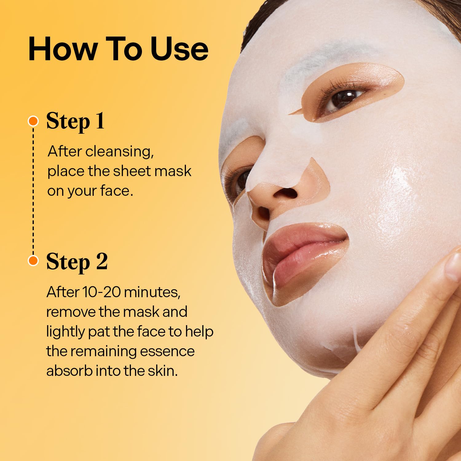 Glutathione avec 5D vitamine C révélant une peau plus radieuse.