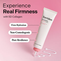 Torriden Cellmazing crème-firmante-texture-satine : finish satinée pour peau lisse