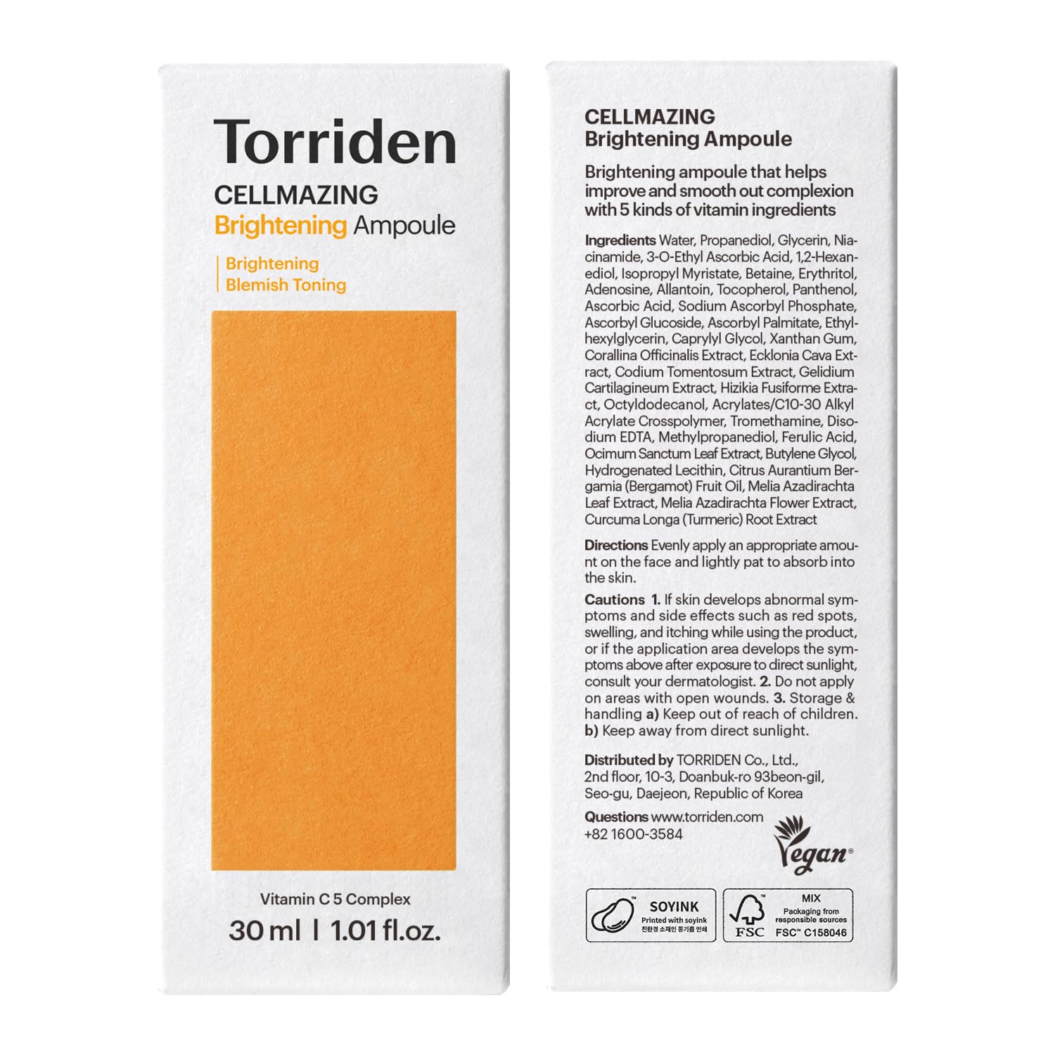 Torriden CELLMAZING – usage matin et soir pour routine simplifiée