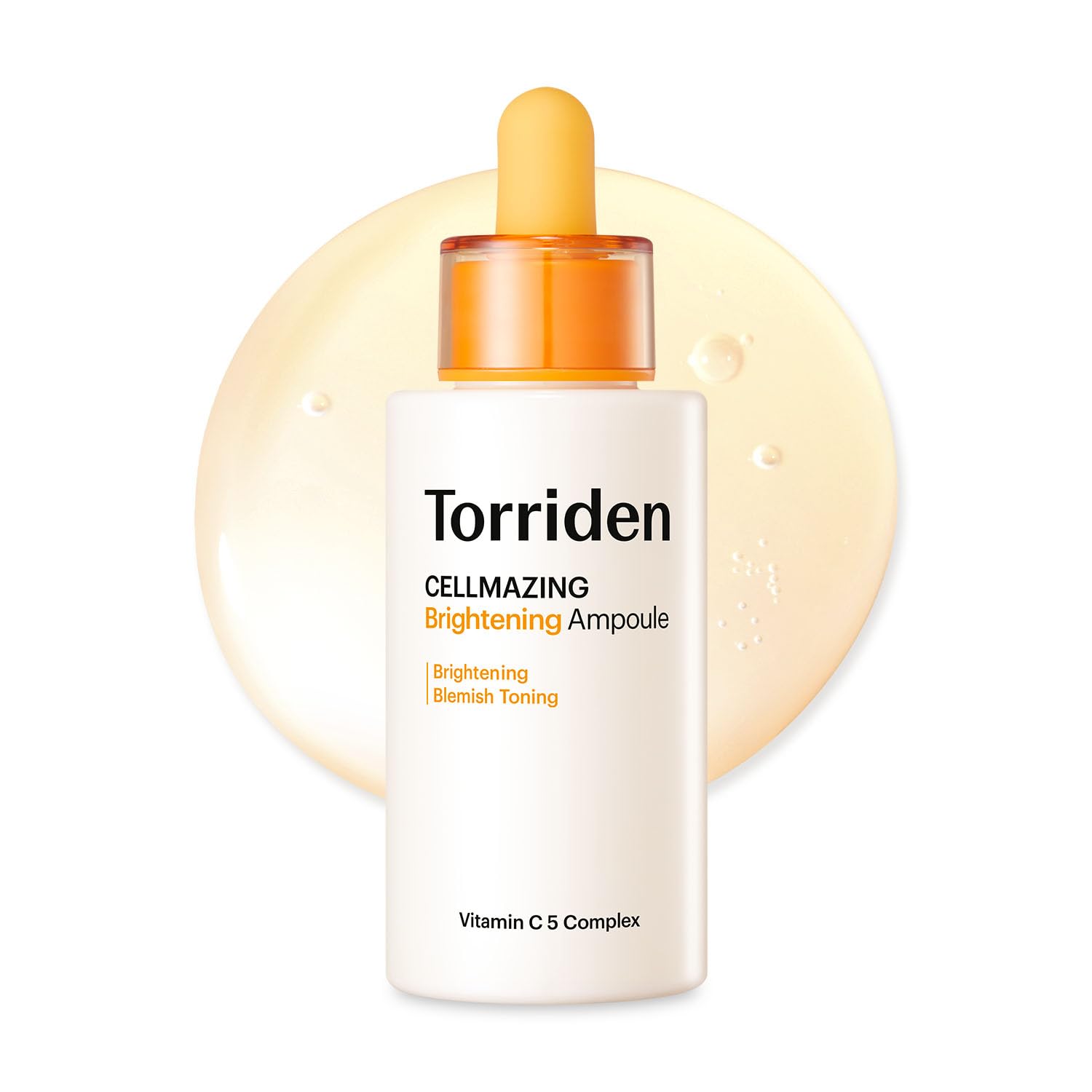 Torriden CELLMAZING Vita C Ampoule – bouteille-pompe pour hydratation légère et peau sensible