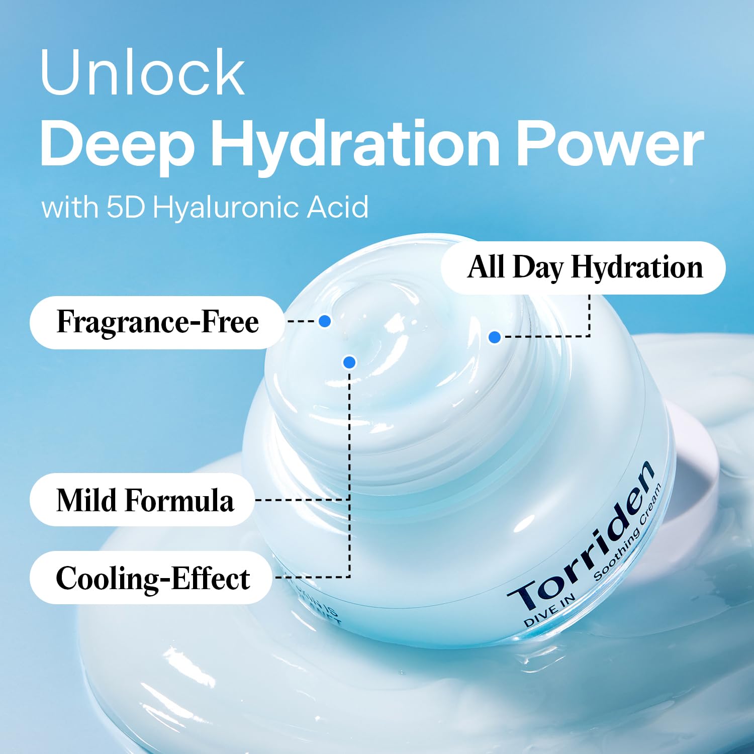 Torriden Dive In complexe 5D hyaluronique offre hydratation profonde et uniforme