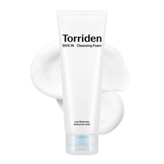Torriden Dive In mousse nettoyante visage en bouteille, nettoyage en douceur