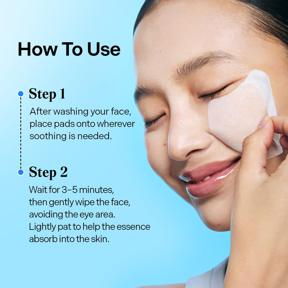 Torriden DIVE IN Multi Pad: formule adaptée aux peaux sensibles pour apaisement.