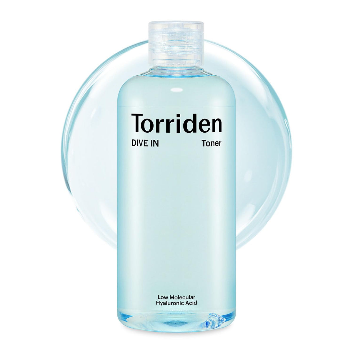Torriden Dive in Toner, bouteille hydratante prête à hydrater durablement votre peau.