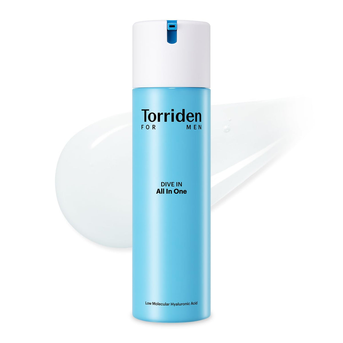 Torriden DIVE IN pour Homme All In One, flacon 200 ml prêt à hydrater la peau.