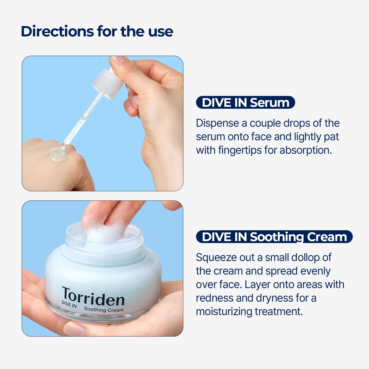 Peau lumineuse après utilisation du duo Torriden Dive In et son hydratation renforcée.