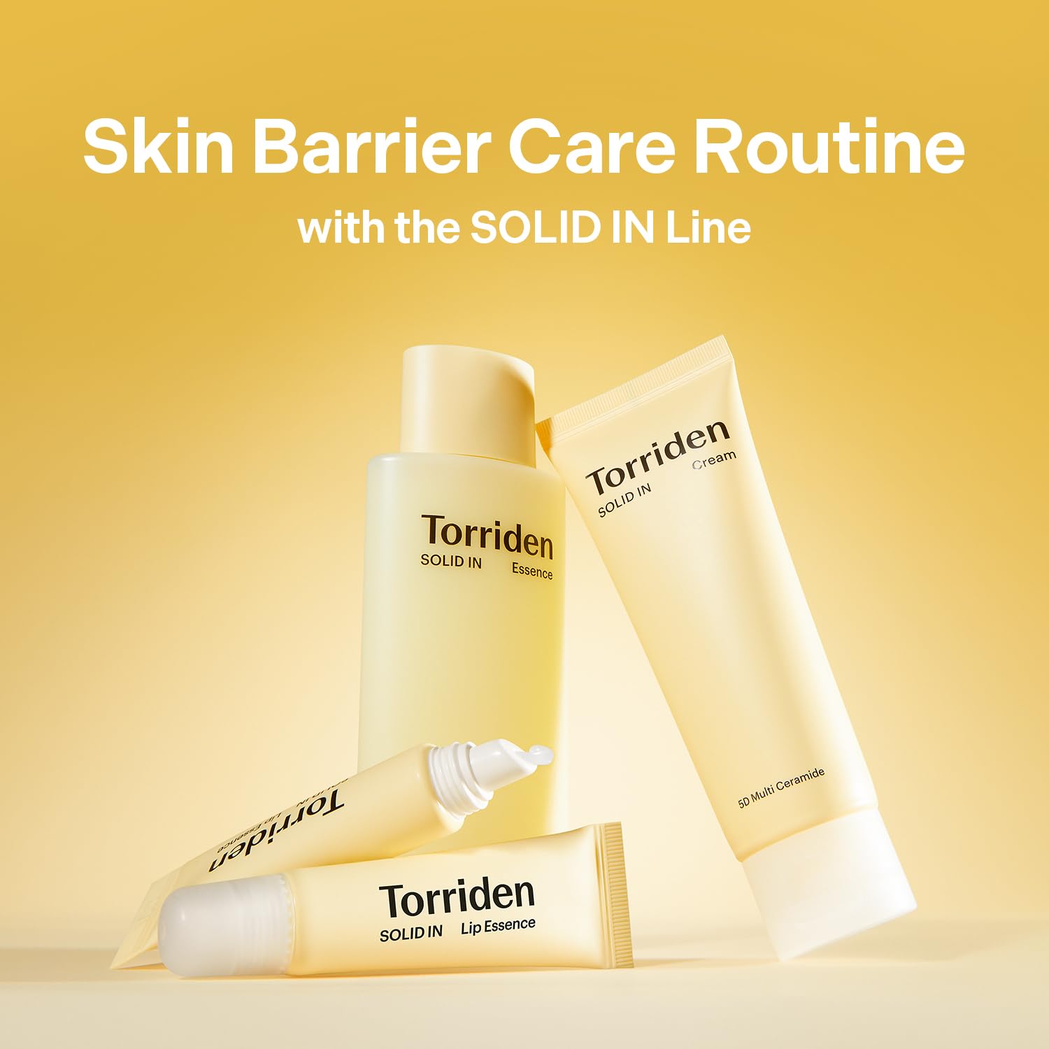 Torriden SOLID IN Crème Céramide, hydratation douce et durable pour peau sèche et mixte.