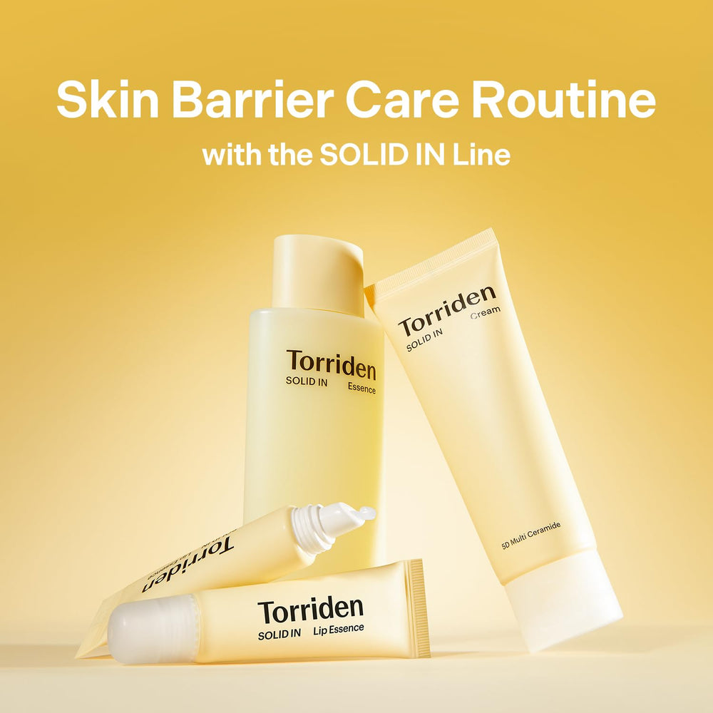 Torriden SOLID IN Crème Céramide, hydratation douce et durable pour peau sèche et mixte.