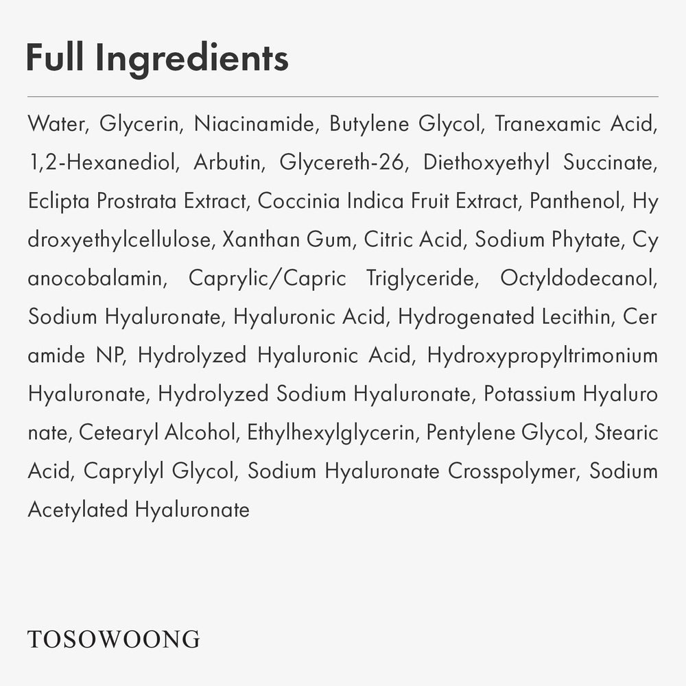 Éclat naturel et teint radieux après l'usage du sérum TOSOWOONG.