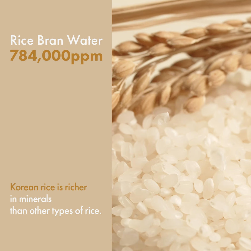 TOSOWOONG Rice Glow Toner, texture légère, apaise rapidement et prépare la peau.