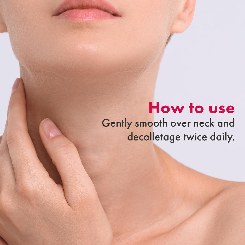 TOSOWOONG Necktox-application-rapide: routine simple le soir.