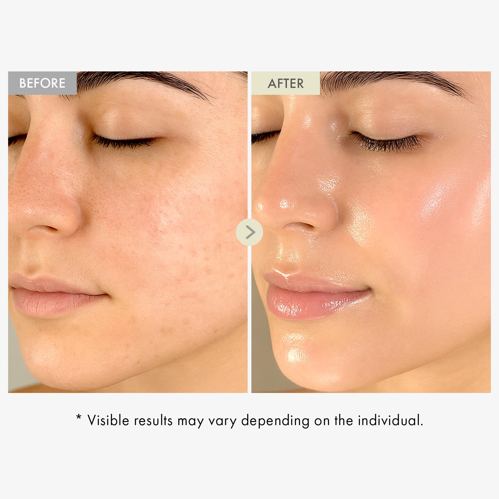 Sérum TOSOWOONG Real Collagen Visage, absorption rapide, peau mieux hydratée et lisse.