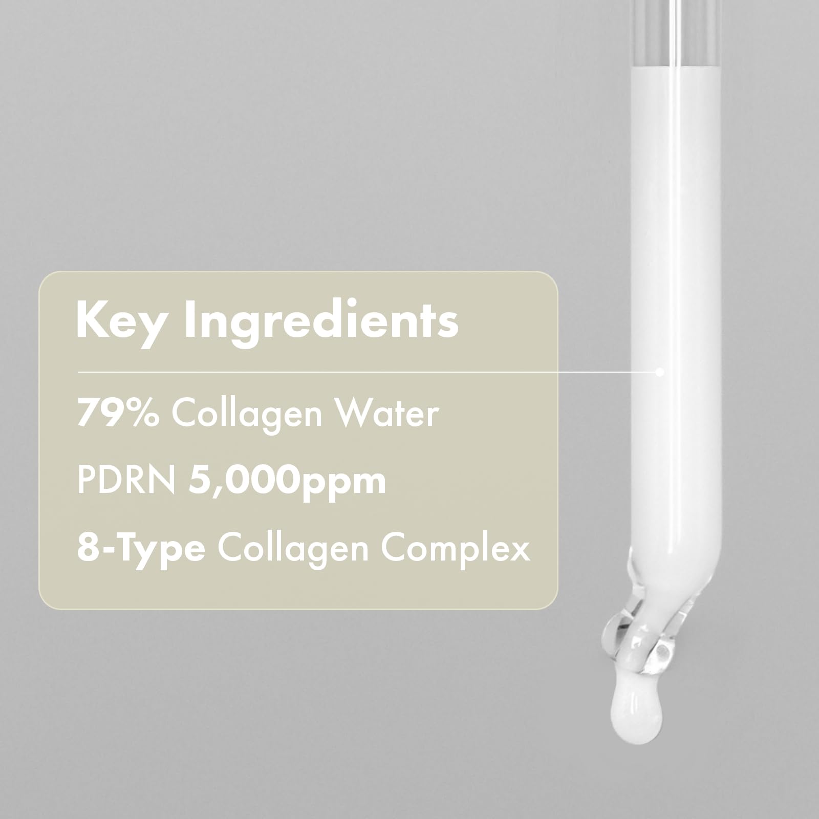 Sérum TOSOWOONG Real Collagen Visage, hydratation en profondeur pour une peau nourrie.