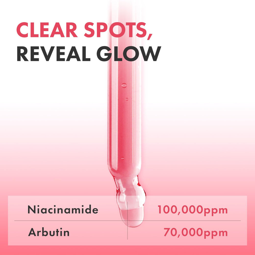 Formule rose éclatante du Sérum TOSOWOONG dans le flacon.