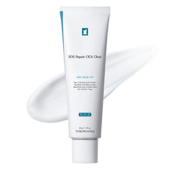 TOSOWOONG SOS Repair CICA Clinic cream jar showing barrier support