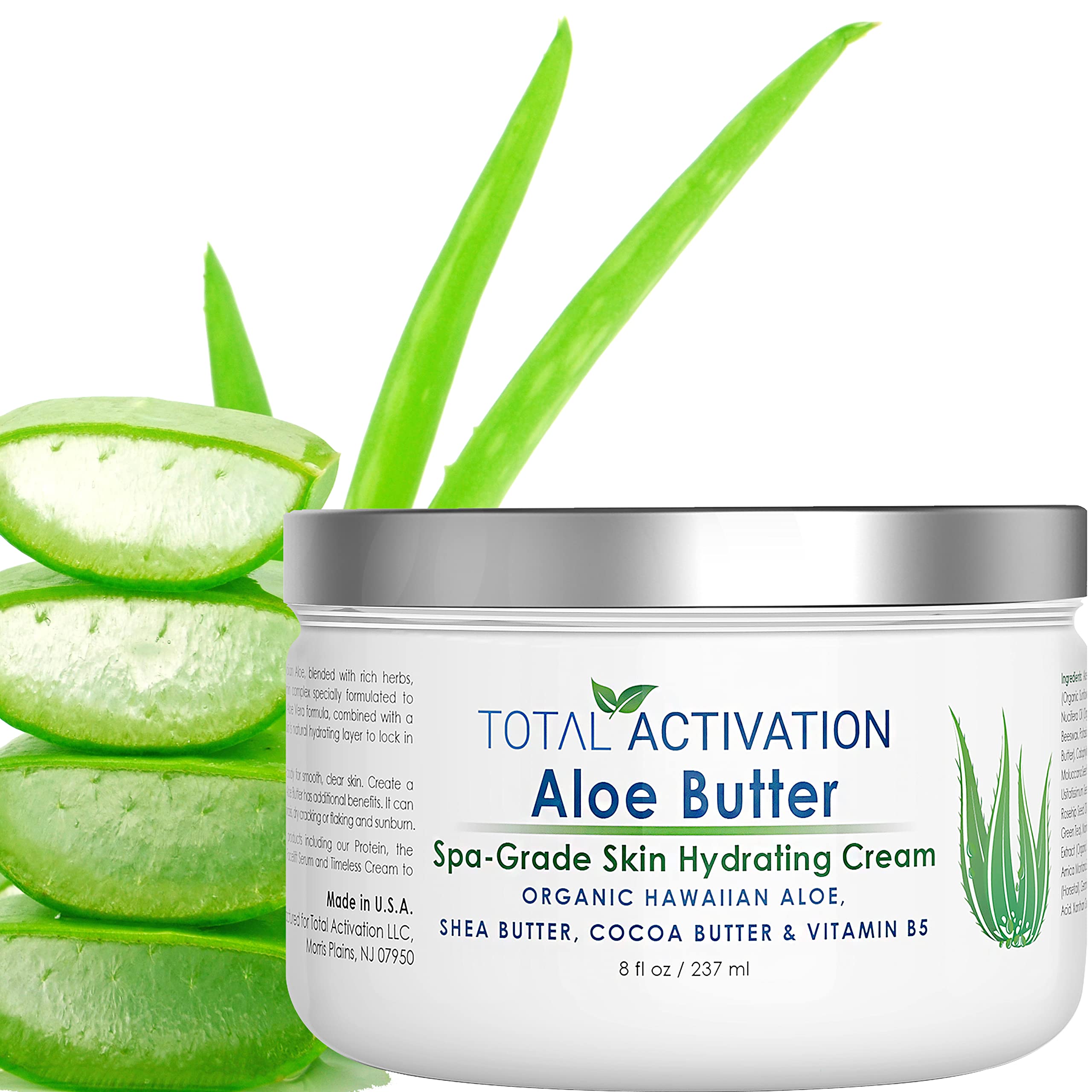 Total Activation Crème Aloe Vera Hawaii visage enapplication douce et hydratante