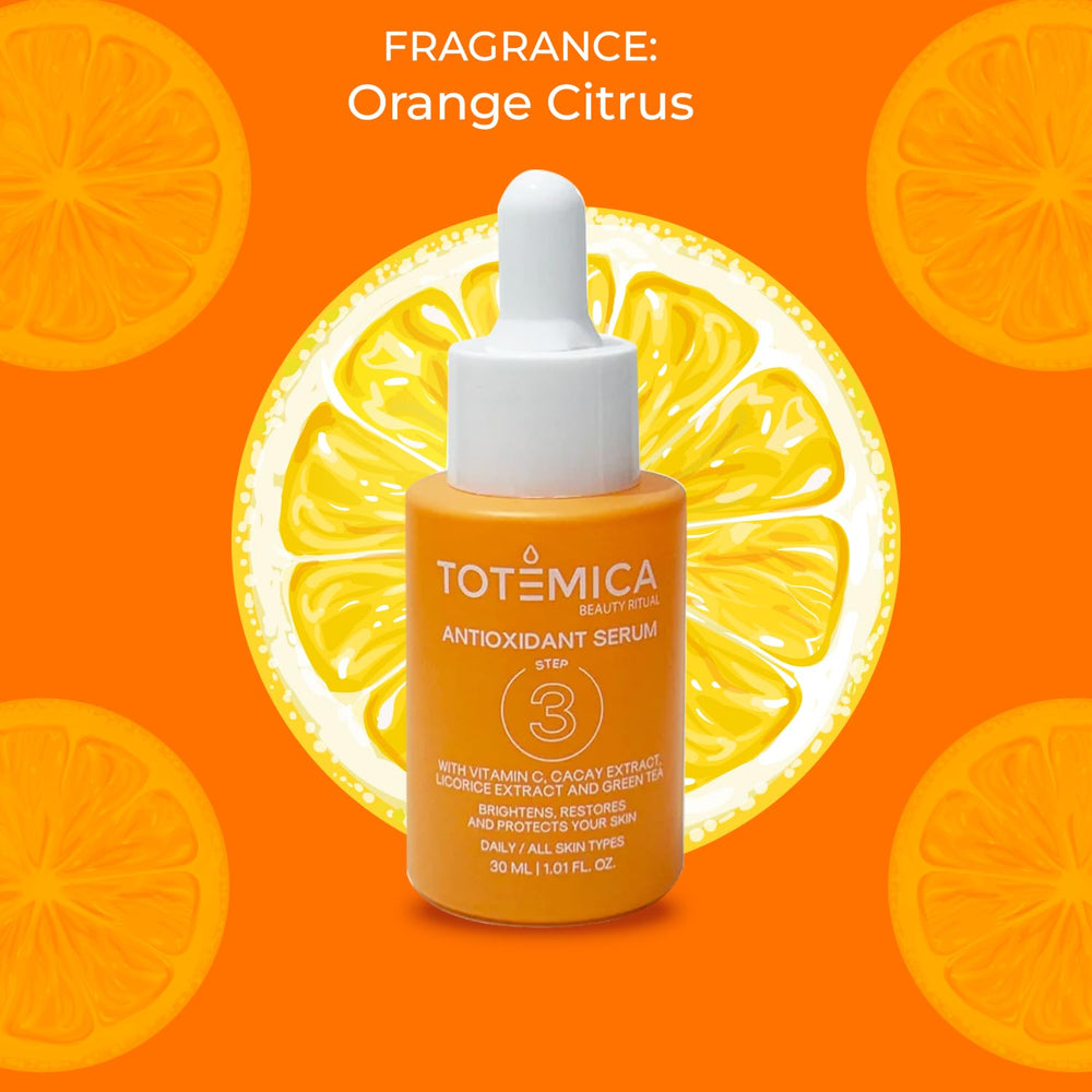 TOTEMICA Sérum vitamine C, formule vegan sans alcool adaptée à tous les profils.